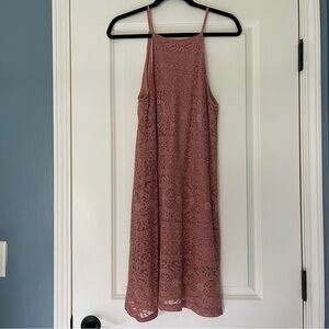 Altr’d State high neck lace dress